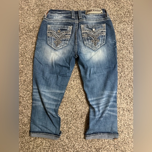 Rock Revival women’s sz 28 Capri - Picture 3 of 3